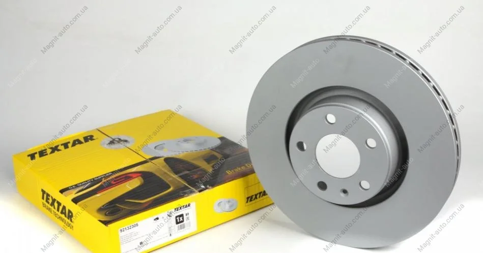 Диск тормозной AUDI A6/A8 "F D=321mm "02-12> TEXTAR 92132305 (фото 1)