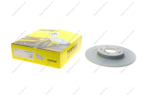 Диск тормозной задний лев/прав CITROEN C4 AIRCROSS MITSUBISHI ASX, ECLIPSE CROSS, OUTLANDER III PEUGEOT 4008 1.5-3.0 02.10- TEXTAR 92267403