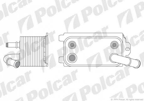 Радиаторы масла Polcar 9071L81