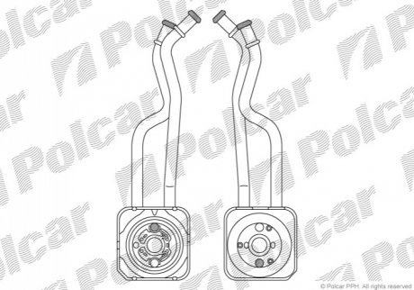 Радиаторы масла Polcar 9541L82