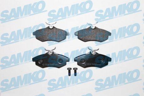 Тормозные колодки передние C2/C3 (диски невент.) SAMKO 5SP805