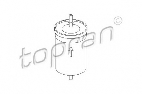 Топливный фильтр TOPRAN TOPRAN / HANS PRIES 103174