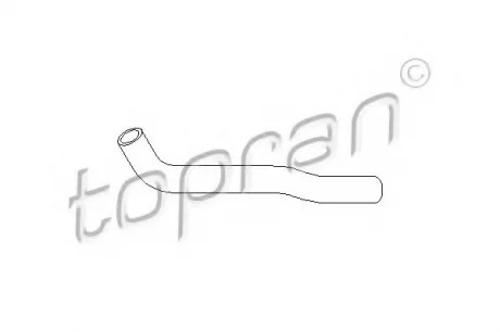 Патрубок TOPRAN / HANS PRIES 101452