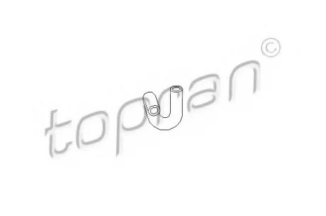 Фото 1 - шланг радиатора TOPRAN TOPRAN / HANS PRIES 107304 Шланг радиатора TOPRAN TOPRAN / HANS PRIES 107304 (фото 1)