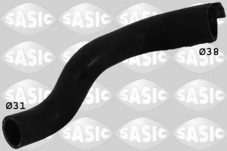 Патрубок радіатора Sasic SASIC 3400092