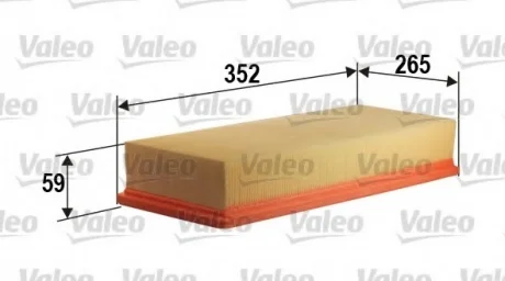 Фильтр воздушный Valeo 585198