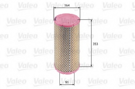 Воздушный фильтр Valeo 585624