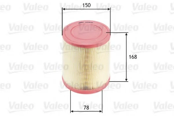 Фильтр воздушный AUDI A6 "2,0 "04-11 Valeo 585676 (фото 1)