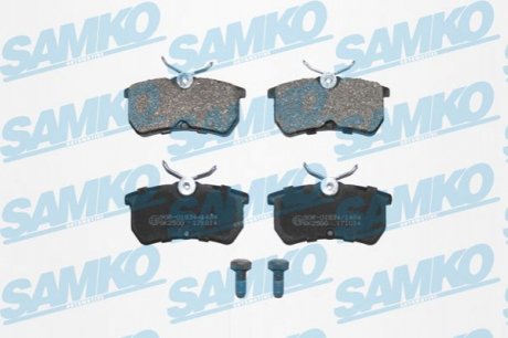 Колодки ЗАД торм SAMKO 5SP697
