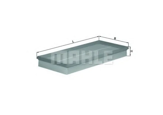 Воздушный фильтр KNECHT MAHLE / KNECHT LX569 (фото 1)