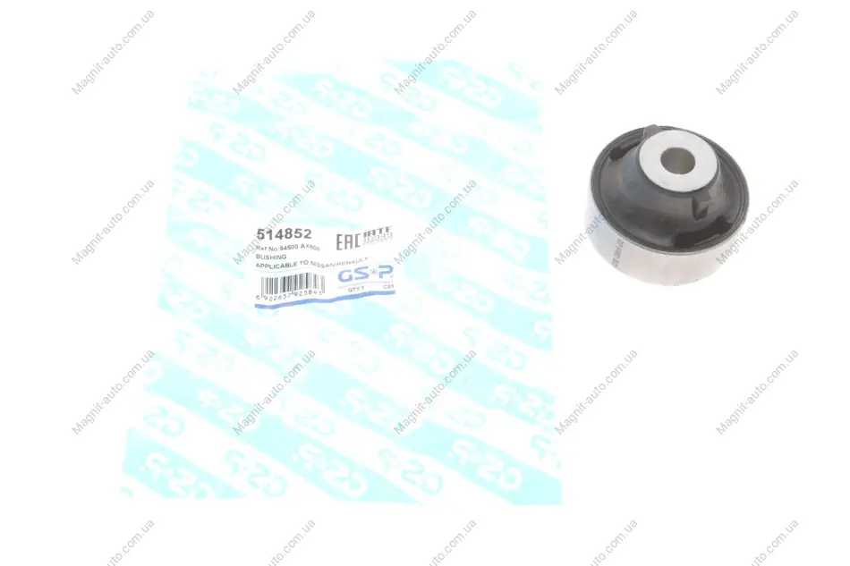 Сайлентблок, NISSAN NV200/Cube/Tiida 07- front L/R rear GSP 514852 (фото 1)