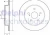 Комплект тормозных дисков (2 шт) задн лев/прав LEXUS ES, NX, UX TOYOTA C-HR, CAMRY, COROLLA CROSS, PRIUS, RAV 4 V, YARIS CROSS 1.2-3.5 07.14- Delphi BG4928C (фото 1)