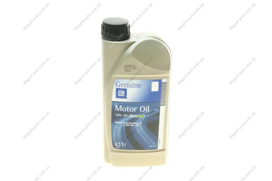 Олива двигуна, Motor Oil Dexos 1 Gen2 5W-30 1L GM 95599919 (фото 1)