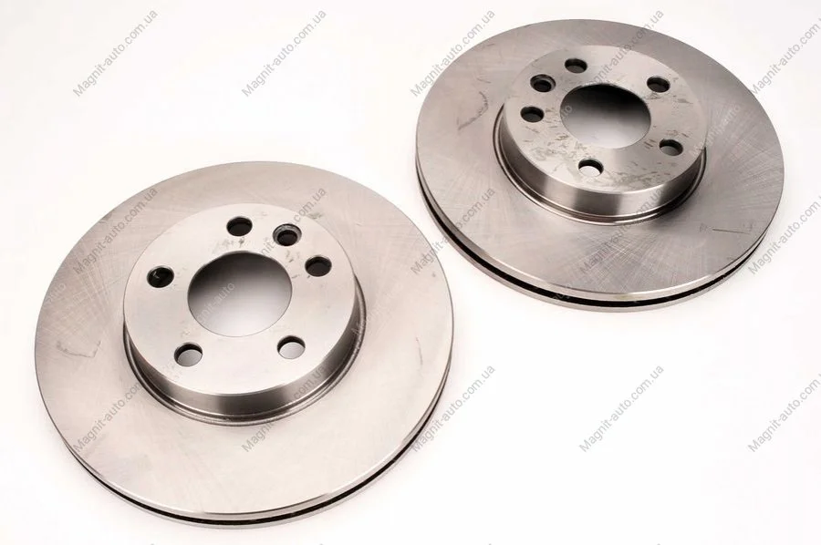 Комплект тормозных дисков (2 шт) передних лев/прав FORD GALAXY I, GALAXY MK I SEAT ALHAMBRA VW SHARAN 1.8-2.8 03.95-03.10 Delphi BG3025 (фото 1)