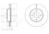 Тормозной диск Delphi BG4116 (фото 1)