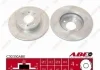 Диск тормозной передний лев/прав HYUNDAI I10 I, I10 II, I10 III KIA PICANTO I, PICANTO II 1.0-1.2 10.05- ABE C30330ABE (фото 1)