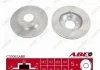 Диск гальмівний передн лів/прав MAZDA E, MPV I 2.0/2.5D/3.0 11.88-10.01 ABE C33063ABE (фото 1)