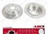 Диск гальмівний задн лів/прав SUBARU FORESTER, IMPREZA, LEGACY I, LEGACY II, LEGACY III, LEGACY IV, LEGACY OUTBACK, LEGACY V, OUTBACK, REX II 0.7-3.0 08.82- ABE C47001ABE (фото 1)