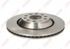Диск тормозной задний лев/прав AUDI A3, Q2, Q3, TT SEAT LEON, LEON SC, LEON SPORTSTOURER, LEON ST, TARRACO SKODA KODIAQ I, KODIAQ II, OCTAVIA III, OCTAVIA IV, SUPERB II 1.0-3.6 07.03- ABE C4W014ABE (фото 1)