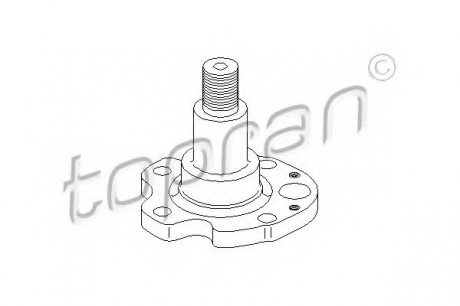 Ступица колеса TOPRAN TOPRAN / HANS PRIES 109871