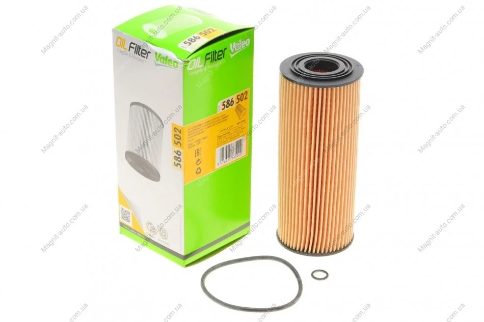 Фільтр оливний AUDI/FORD/SEAT/SKODA/VW A4/Galaxy/Leon/Octavia/Golf "1,8-2,8 "95-13 Valeo 586502 (фото 1)