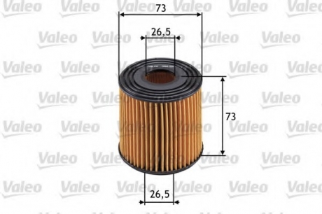 Масляный фильтр Valeo 586523