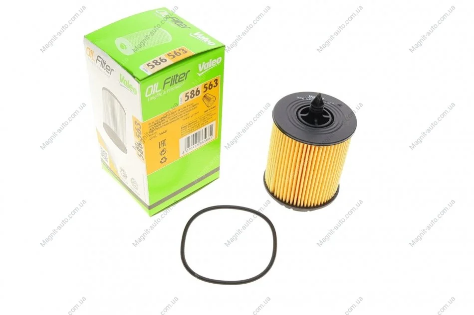 Фільтр оливний ALFA ROMEO/CADILLAC/OPEL/SAAB 159/BLS/Insignia/9-3 "1,9-2,4 "00>> Valeo 586563 (фото 1)