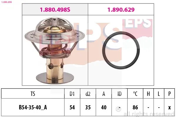 Termostat MONDEO EPS 1880498 (фото 1)