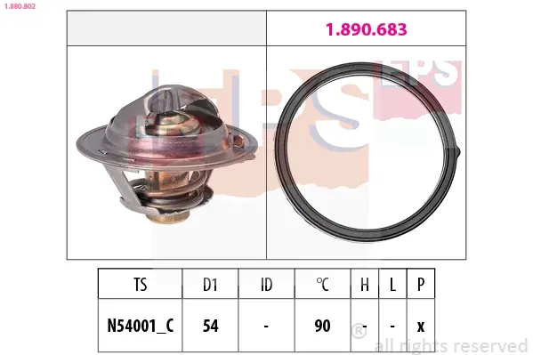 Termostat HY/KIA EPS 1880802 (фото 1)