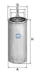 Топливный фильтр UFI 2431901