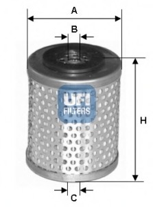 Топливный фильтр UFI 2666300 (фото 1)
