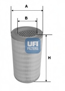 Воздушный фильтр UFI 2763000 (фото 1)