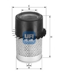Воздушный фильтр UFI 2792400 (фото 1)