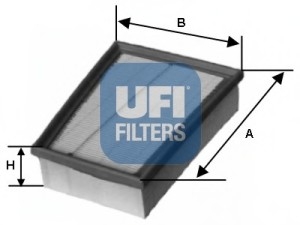 Воздушный фильтр UFI 3014400