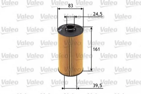 Масляный фильтр Valeo 586570