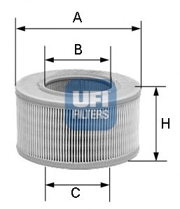 Воздушный фильтр UFI 3011801