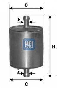 Топливный фильтр UFI 3176000 (фото 1)