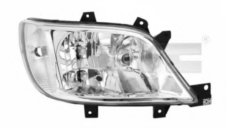 Фара лев (2*H7/H3, электрическая, без мотора) MERCEDES SPRINTER 901, 902, 903, 904, 905 01.03-05.06 TYC 200526152
