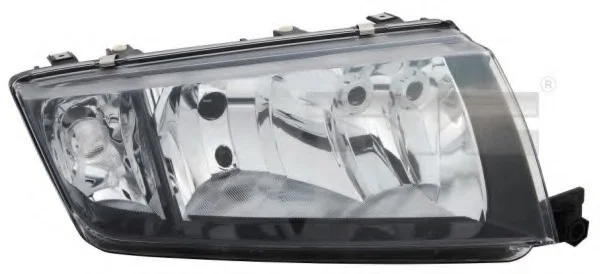 Фара прав (H3/H7, електричн, без мотора, колір відбивача: чорн) SKODA FABIA I 08.99-03.08 TYC 206229152 (фото 1)
