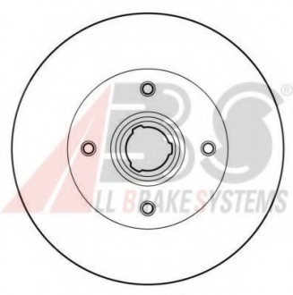 Тормозной диск A.B.S. A.B.S. 15962 (фото 1)