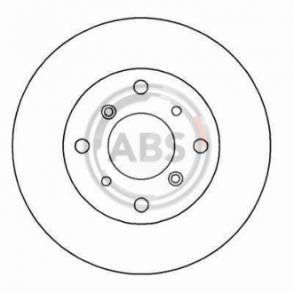 Тормозной диск A.B.S. A.B.S. 16171 (фото 1)