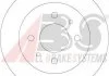 Гальмівний диск задн. Carisma/Colt/Iswara/Lancer (91-21) A.B.S. 16476 (фото 1)