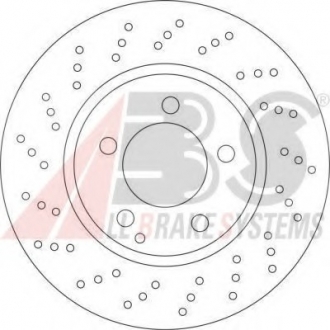 Тормозной диск A.B.S. A.B.S. 17110 (фото 1)