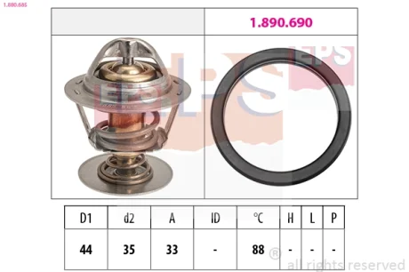 Termostat CI/PE EPS 1880685