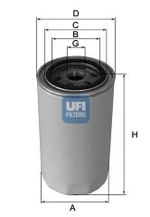Масляный фильтр UFI 2310202