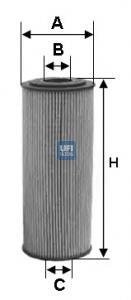 Масляный фильтр UFI 2509500 (фото 1)