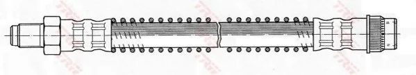 Тормозной шланг TRW PHB105 (фото 1)