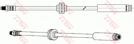 Тормозной шланг TRW PHB637 (фото 1)