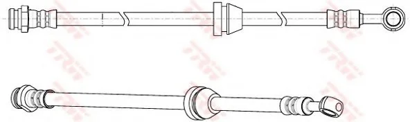 Тормозной шланг TRW PHD947 (фото 1)