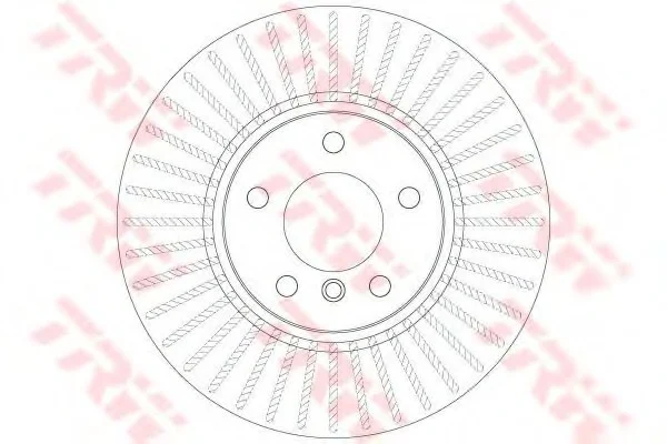 Диск тормозной, BMW X3/X4 (F25/F26), B47 D20 A, 11- TRW DF6220S (фото 1)
